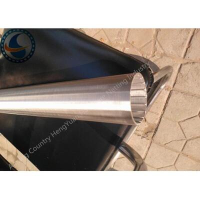 Point Welding Stainless Steel Taper Screen Multi Functional For Liquid Filtration