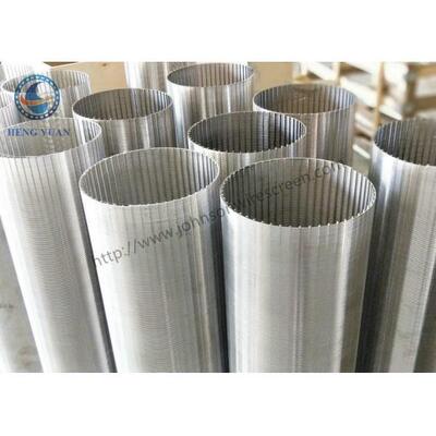 Wedge Wire V Shape Johnson Screen Filter Pipe