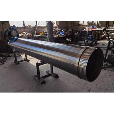 High Opening Continuous Slot Vee Wire Water Well Screen Filter