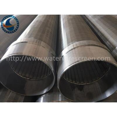 40 Slot Johnson Type Vee Shaped Wire Screen For Water Well Filter