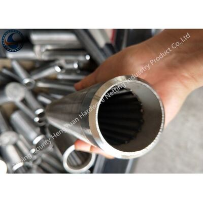 Corrosion Resistant Johnson Wire Screen For Water Treatment / Oil Exploitation