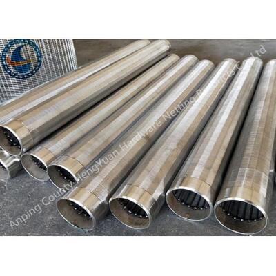 Corrosion Resistant Johnson Wire Screen For Water Treatment / Oil Exploitation