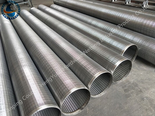 High Filtration Precision Water Well Pipe For Petrochemical Industry