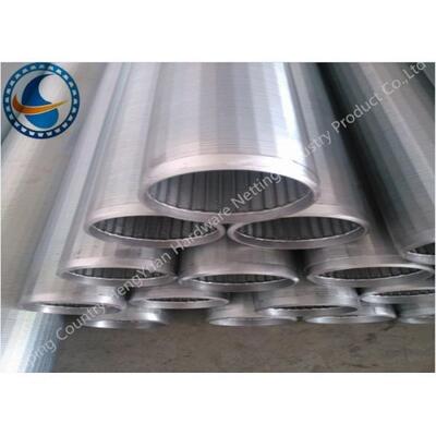 Point Welding Johnson Wire Screen , Corrosion Resistant Wedge Wire Screen