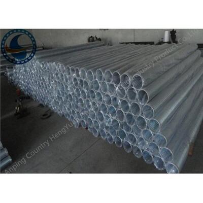 Continuous Slot Opening Johnson Well Screen For Water / Oil Filtration
