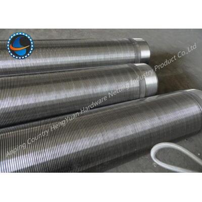 Anti Corrosion Johnson Wire Screen For Paper Making / Water Treatment Industry