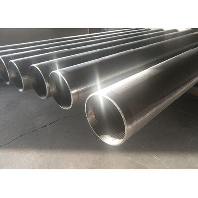 Welded Stainless Steel Continuous Slot Screen For Water Well Drilling