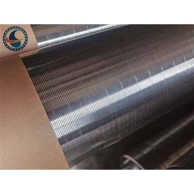 CE Stainless Steel 0.25mm Slot Johnson Wire Screen For Farm Irrigation