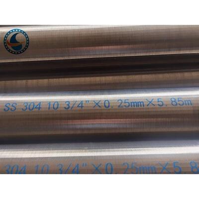 CE Stainless Steel 0.25mm Slot Johnson Wire Screen For Farm Irrigation