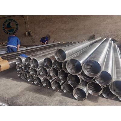CE Stainless Steel 0.25mm Slot Johnson Wire Screen For Farm Irrigation