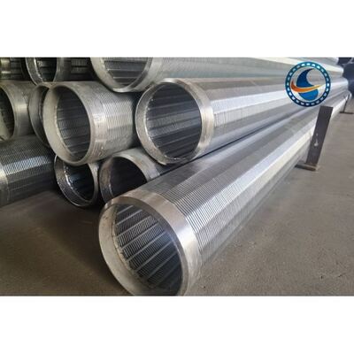 6-5/8" Low Carbon Galvanized Wedge Wire Screen Filter For Sand Control