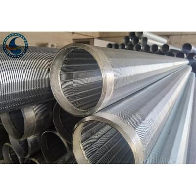 6-5/8" Low Carbon Galvanized Wedge Wire Screen Filter For Sand Control
