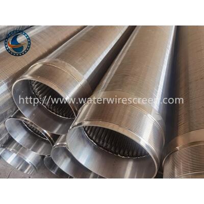 8-5/8" Ss Sand Control 219mm Johnson Wire Screen Filter Pipe For Oil Well