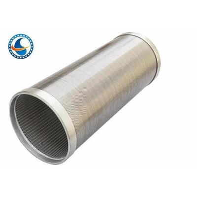 Ss304 Drilling Well 6-5/8" Johnson Wire Screen Pipe