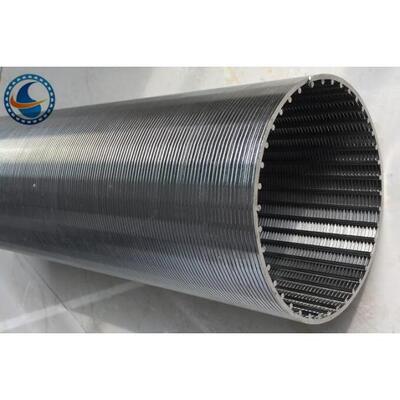 Ss304 Drilling Well 6-5/8" Johnson Wire Screen Pipe