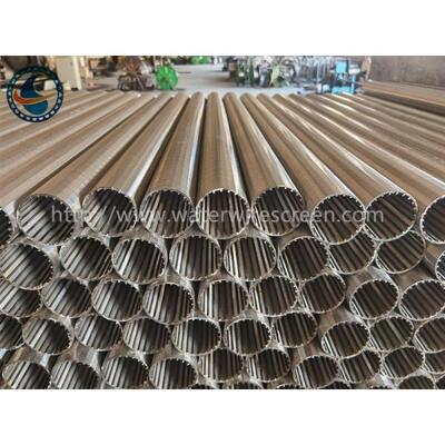 Continuous Slot Hi Flow Johnson Wire Screen Stainless Steel