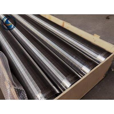 Stainless Steel Johnson Filter Welded Wedge Wire Screen Pipe