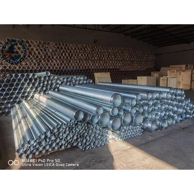 6-5/8" Low Carbon Galvanized Johnson Wire Screen With Customizable Sample