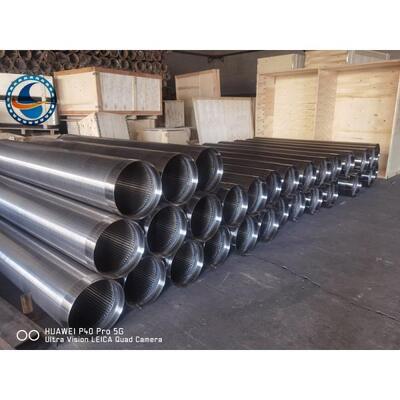 OD 273mm V Wire Johnson Wire Screen Non Magnetic Stainless Steel