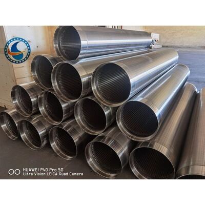 SS304 Rod Based Johnson Type Well Screen 70 Bar Collapse Strength
