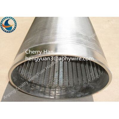 Full Welding Johnson Water Filter Pipe Anti Corrosion For Oil / Gas Industry