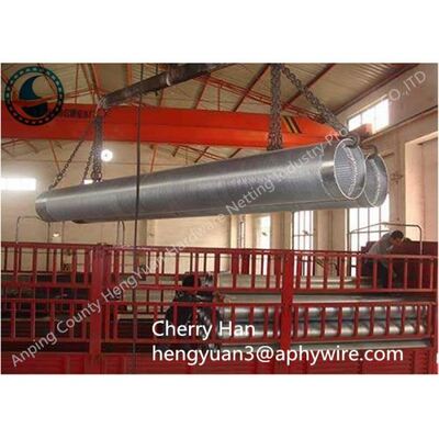 Full Welding Johnson Water Filter Pipe Anti Corrosion For Oil / Gas Industry
