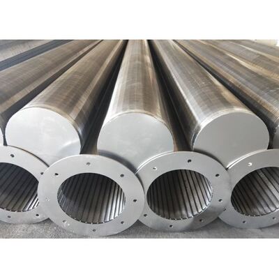 High Strength Stainless Steel Wedge Wire Screen Custom Size Acceptable
