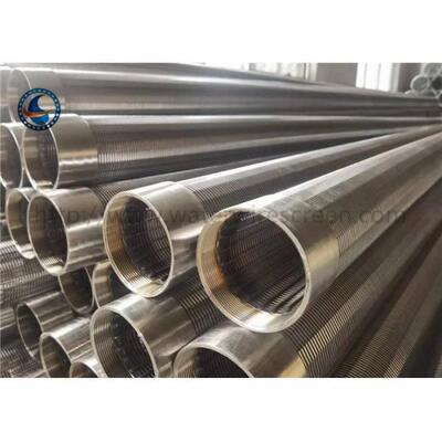 Filter Mesh Stainless Steel Wire Johnson Wedge Wire Screen Pipe