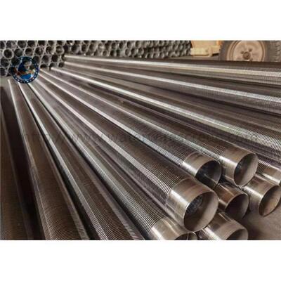 Filter Mesh Stainless Steel Wire Johnson Wedge Wire Screen Pipe