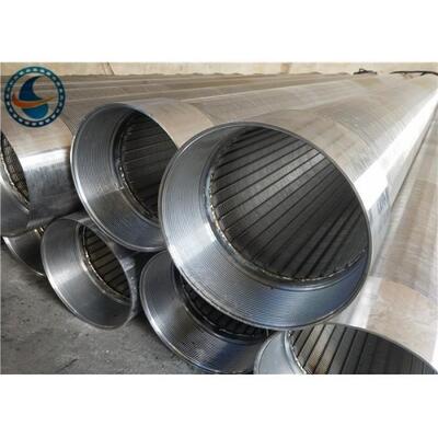 Male Threaded 6-5/8" Stainless Steel Johnson Wire Screen