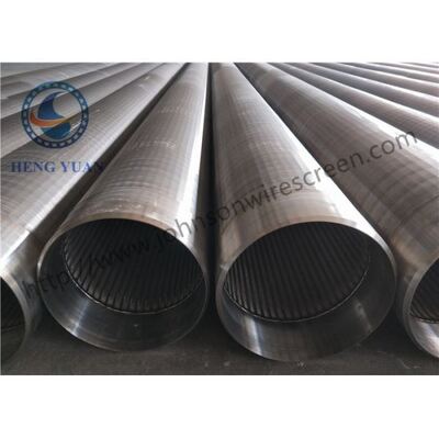 High Strength Stainless Steel Well Screen / Water Wire Screen For Petrochemical