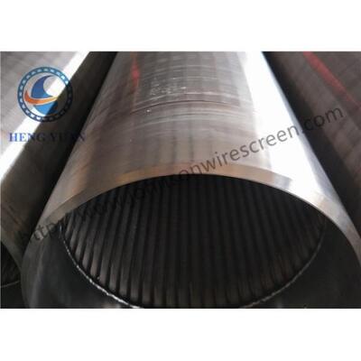 High Strength Stainless Steel Well Screen / Water Wire Screen For Petrochemical