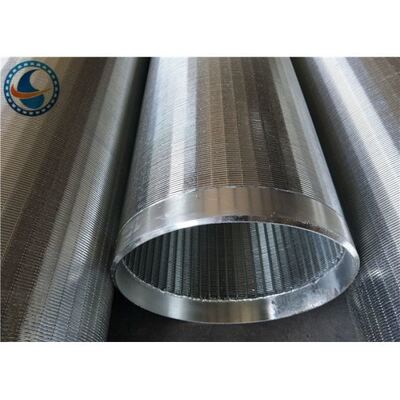 Heat Resistant Water Wire Screen With Welded Rings End Connection