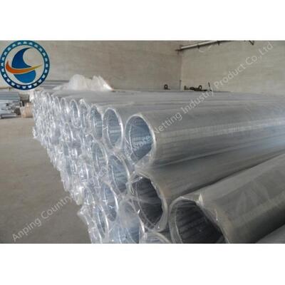 Low Carbon Galvanized Water Well Screen With Excellent Pressure Resistant Performance