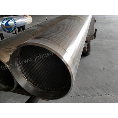 100 Bar Stainless Steel Water Wire Screen Used In Deep Well For Sand Control