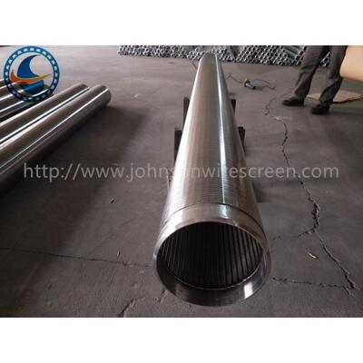 Corrosion Resistant Water Wire Screen , Stainless Steel Well Point Screen