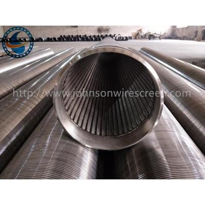 Corrosion Resistant Water Wire Screen , Stainless Steel Well Point Screen