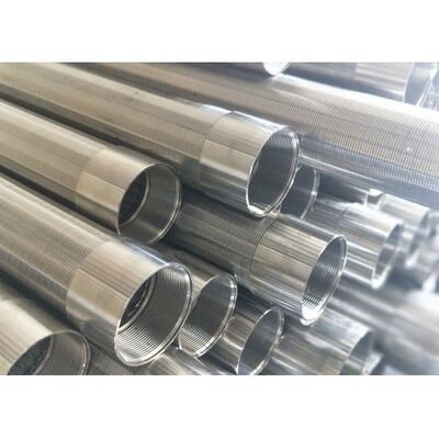 SS 304L High Strength Continuous Slot Sand Control Water Wire Screen