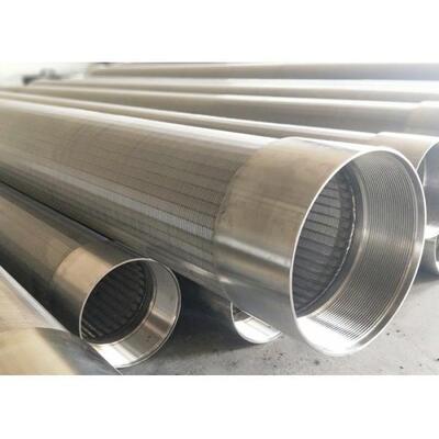 Multi Functional Water Wire Screen Slot Size 0.5mm 0.63mm 0.75mm 1.0mm 1.5mm