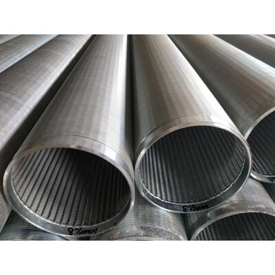High Porosity Low Carbon Galvanized Johnson V Wire Screen For Shallow Well