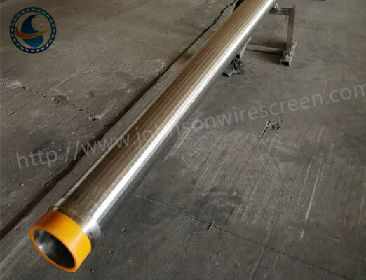 Stainless Steel 304 Water Wire Screen , Anti Corrosion Water Well Screen