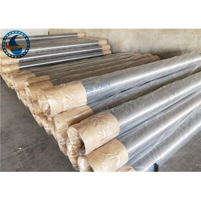 Low Carbon Galvanized Water Wire Screen Non Clogging For Oil Filtration