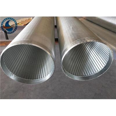 Low Carbon Galvanized Water Wire Screen Non Clogging For Oil Filtration