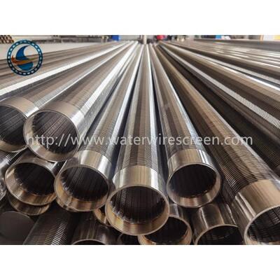 Vee 1.0mm Slot Water Wire Screen With Male Female Threaded