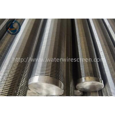 Vee 1.0mm Slot Water Wire Screen With Male Female Threaded
