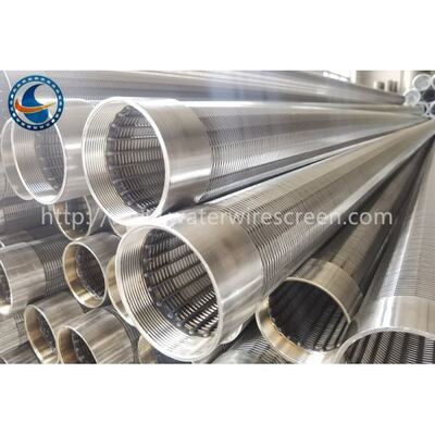 Johnson Wire Wrapping 304 Stainless Steel Sand Control Screens 2900mm Length