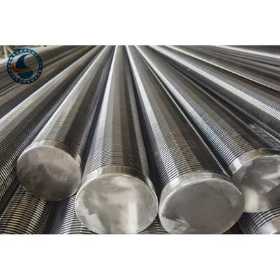 Johnson Wire Wrapping 304 Stainless Steel Sand Control Screens 2900mm Length