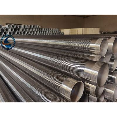 Johnson Wire Wrapping 304 Stainless Steel Sand Control Screens 2900mm Length