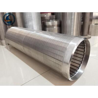 6-5/8" Continuous Slot Water Well Vee Wire Screen For Sand Control