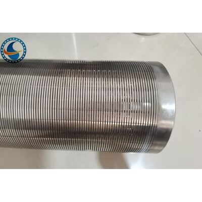 6-5/8" Continuous Slot Water Well Vee Wire Screen For Sand Control